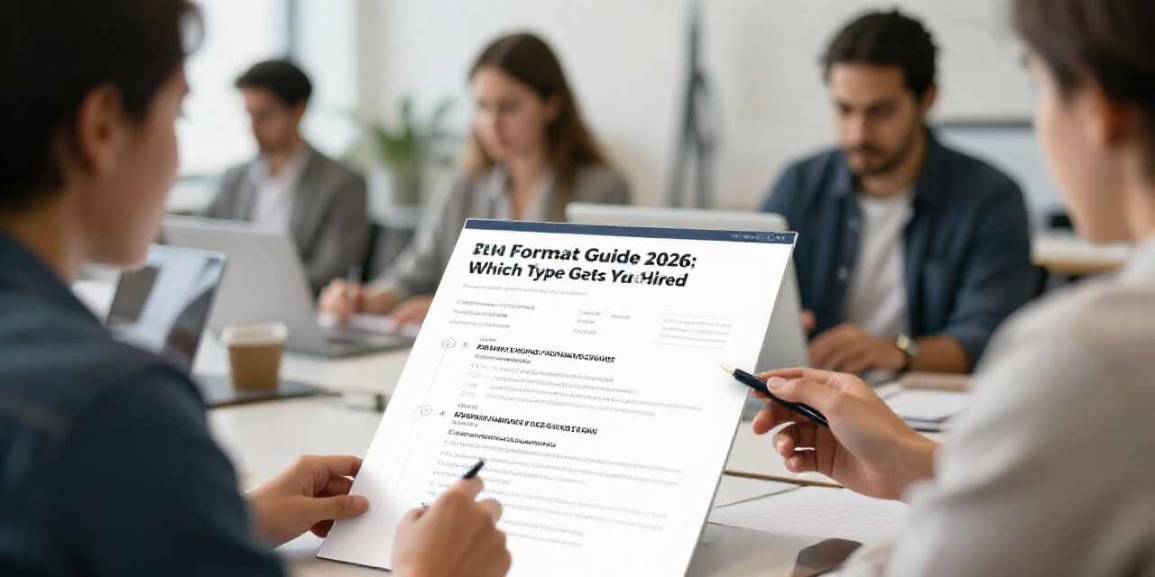 Resume Format Guide 2026: Which Type Gets You Hired Fastest